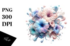 Glossy Petunia PNG Product Image 1