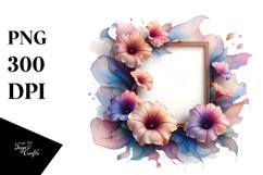 Glossy Petunia PNG Product Image 1