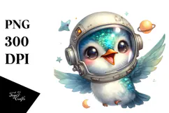 Cute Baby Hummingbird PNG Product Image 1