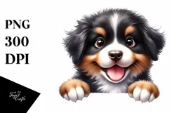 Cute Funny Crazy Baby Bernese Mountain Dog | Sublimation | Product Image 3