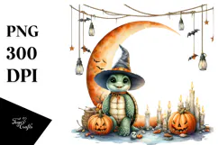 Rhino In Halloween Costume PNG Product Image 1