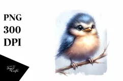 Cute Baby Bird, High-Res PNG Product Image 1