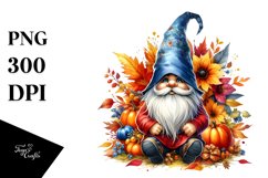 Autumn Gnome PNG Product Image 3