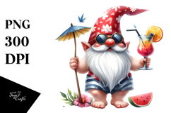 Whimsical Gnome Cocktail Party PNG Product Image 1