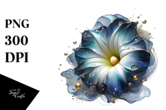 Abstract Material Morning Glory PNG Product Image 1