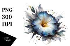 Abstract Material Morning Glory PNG Product Image 1