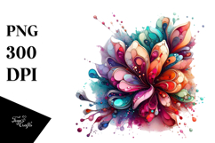 Colorful Rhododendron PNG Product Image 1