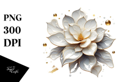 Glossy Gardenia PNG Product Image 1