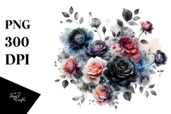 Colorful Rose Diamond PNG Product Image 1