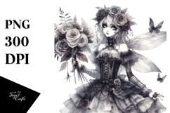 Gothic Fairy PNG Product Image 1