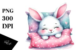 Cute Baby Bunny Sleeping Pillow Product Image 3