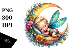 Vibrant Whimsical Cute Baby Dragonfly PNG Product Image 1