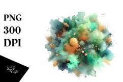 Colorful Greenish Foil Particles Product Image 3