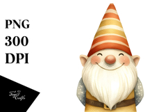 Smiling Gnome PNG Product Image 1
