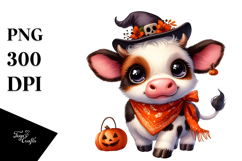 Cute Baby Cow PNG Product Image 1