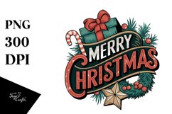 Retro Let It Snow Png Product Image 5