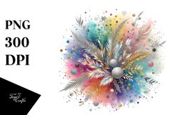 Colorful Glittery Background Foil Product Image 3