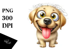 Cute Labrador Retriever, Transparent PNG Product Image 1