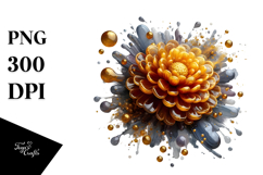 Glossy Marigold PNG Product Image 1
