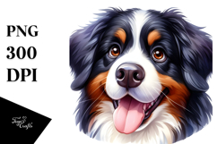 Happy Mountain Dog, Transparent PNG Product Image 1