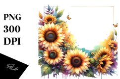 Abstract Vibrant Horizontal Frame Product Image 3