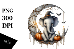 Elephant Halloween, Transparent PNG Product Image 1