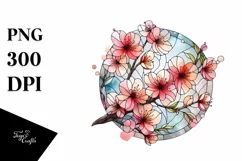 Detailed Cherry Blossom Watercolor | Clipart Product Image 3