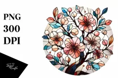 Detailed Cherry Blossom Watercolor | Clipart Product Image 1
