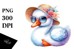 Colorful Cute Baby Swan | Clipart Product Image 3