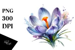 Shiny Crocus | Clipart Product Image 3