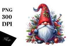 Christmass Gnome PNG Product Image 1