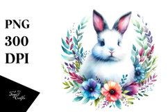 Vibrant Baby Bunny PNG Product Image 1