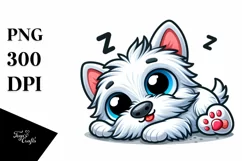 Baby West Highland Terrier Clipart Product Image 1