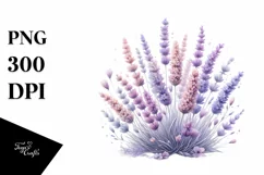 Detailed Wooden Lavender in Material | Sublimation | Product Image 1