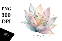y Tulip with Golden Insertions, Transparent PNG Product Image 1