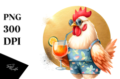 Beach Chicken PNG Product Image 1