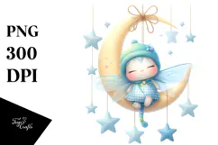 Cute Baby Dragonfly Dressed for Summer PNG Product Image 1
