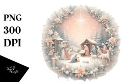 Christmas Nativity Scene PNG Product Image 1