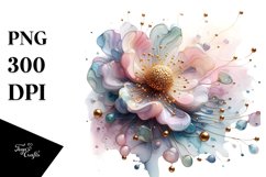 Sublimation Clipart Anemone Splash Product Image 1