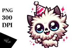 Ridiculously Cute Cartoon Suggar Skull PNG Product Image 1