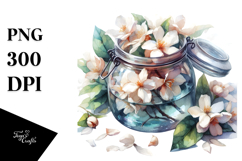 Jar Abstract Watercolor | Clipart Product Image 1