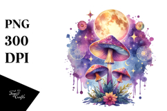 Celestial Mushroom, Tarot PNG Product Image 1