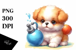 Cute Dog Pumpkin Halloween | Sublimation | Clipart Product Image 1