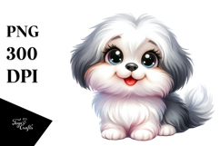 Cute Havanese Puppy, High-Res PNG Product Image 1