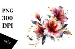 Abstract Shiny Azalea Watercolor Splash | Sublimation | Product Image 1