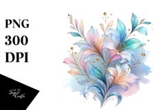 Glossy Lobelia PNG Product Image 1