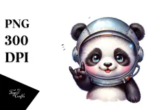 Cute Baby Panda PNG Product Image 1