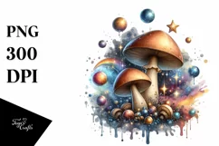 Detailed Shiny Mushroom, Transparent PNG Product Image 3