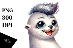 Cute Baby Seal PNG Product Image 1