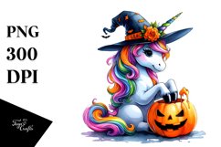 Unicorn for Halloween | Clipart Product Image 1